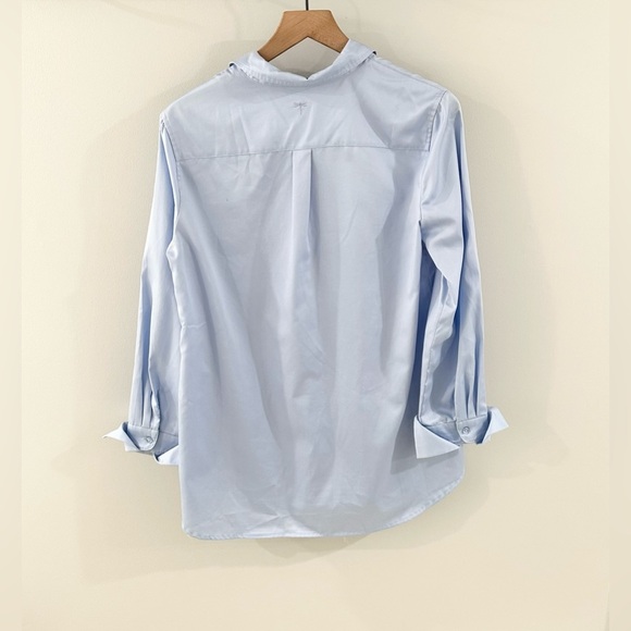 Tyler Boe Collared Tunic Blue Size Small - Picture 6 of 6